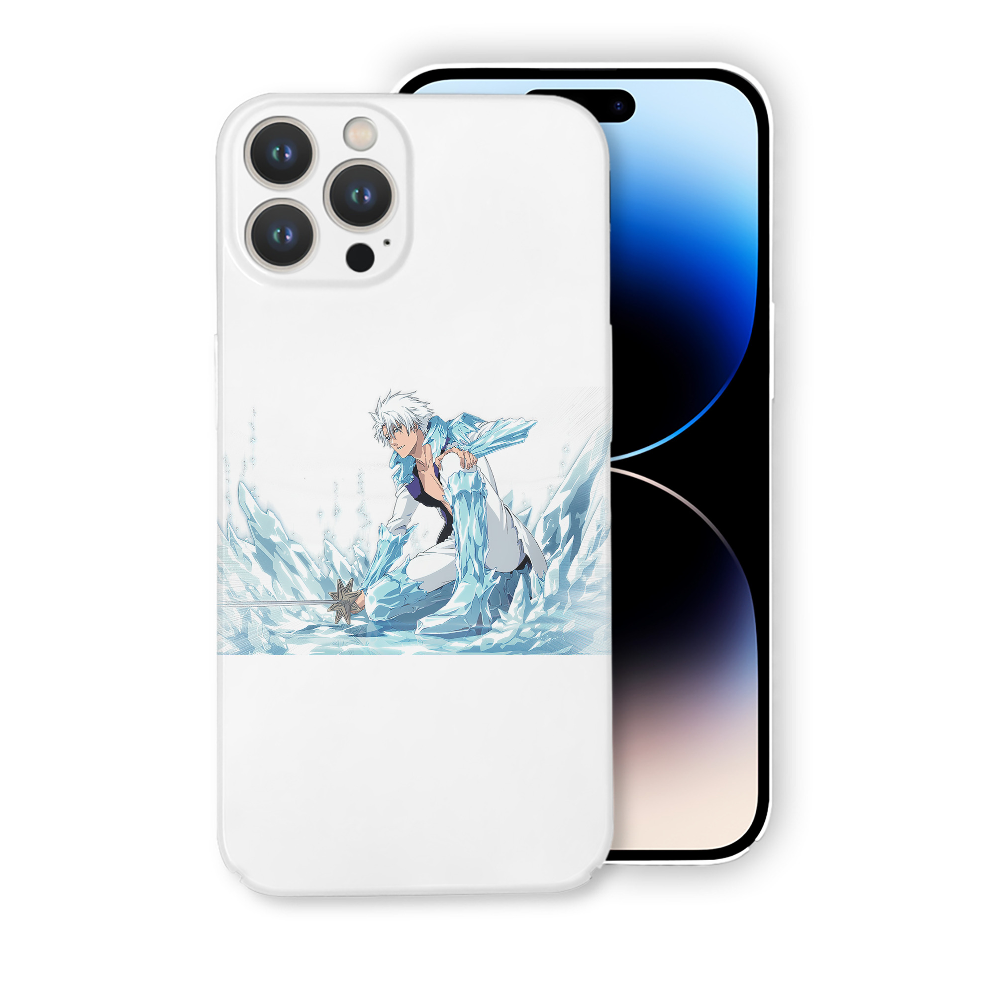 （画像用） ブリーチ 日番谷冬獅郎（ひつがや とうしろう） BLEACH Hitsugaya Toushirou 【iPhone 14シリーズ対応】ハードケース